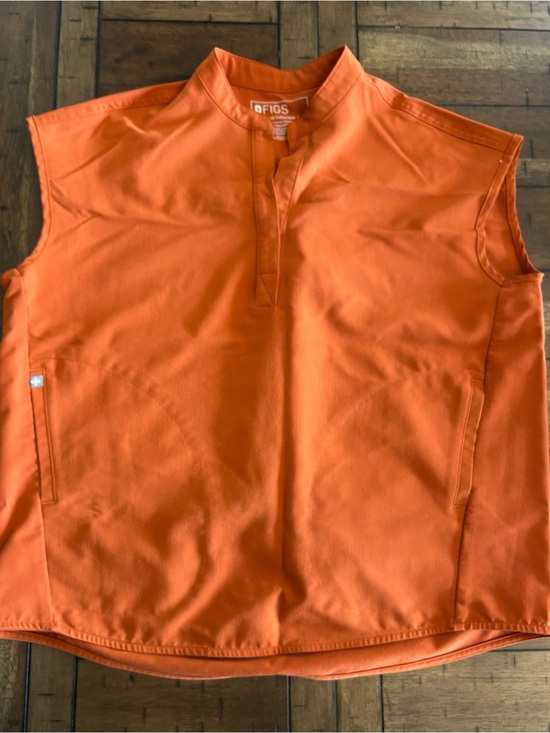 Figs Other - Figs Orange Rafaela Oversized Scrub Top